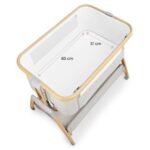 Moby-System DREEMY 3in1 Babybett – Beistellbett, Reisebett & freistehendes Bett für Neugeborene – Bild 6