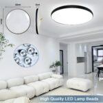 Eregou 24W RGB LED Deckenleuchte Dimmbar – Smart Lampe mit Sprachsteuerung für alle Räume – Bild 6