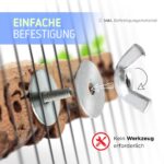 Vogelgaleria Korksitzbrett groß 20x10 cm – Natürliche Schnabel- & Krallenpflege für Wellensittiche & Papageien – Bild 5