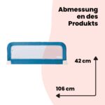 Safety 1st Portable Bed Rail – Zusammenklappbares Bettschutzgitter für Kinder 18M–5J. – Bild 6