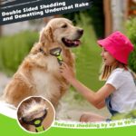 YSYONBOE Hundebürste & Katzenbürste 3er-Set – Professionelle Fellpflege für Kurz- & Langhaar – Bild 7