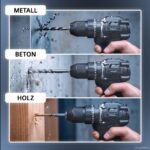 STAHLWERK Akku-Schlagbohrschrauber ASB-20 ST 20V Brushless – 60 Nm, 2-Gang, 4 Ah Li-Ion, 50-tlg. Set – Bild 15
