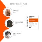 ARTERO Feuchtigkeitsspendendes Hundeshampoo 250 ml – Seidiges Fell für Langharrassen – Bild 3