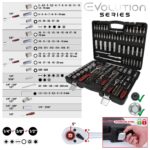 KS Tools 179-teiliger Steckschlüssel-Satz Cr-V – Evolution Serie mit 72-Zahn Umschaltknarren – Bild 3