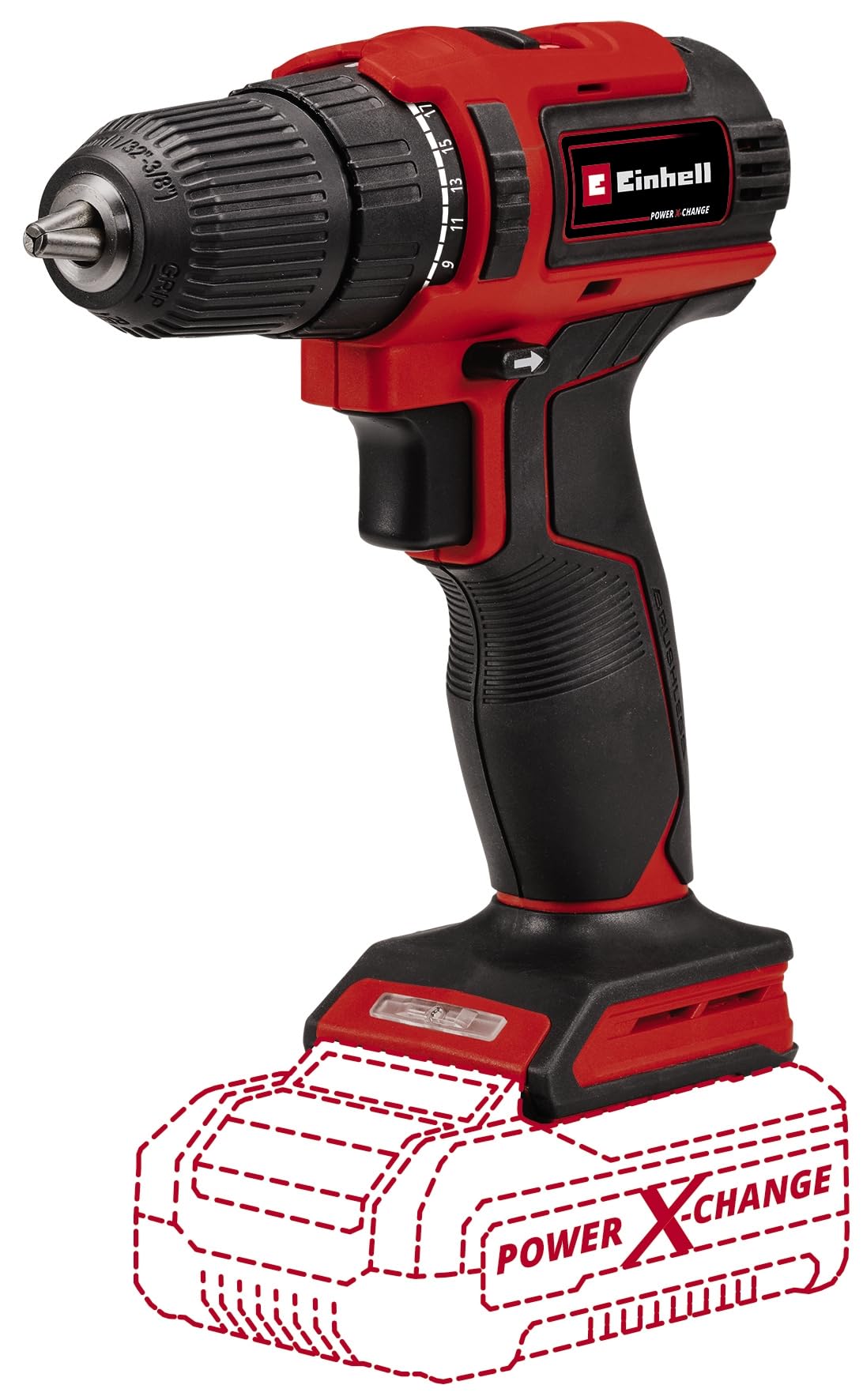 Einhell Akku-Bohrschrauber TE-CD 18/40 Li BL – 40 Nm Brushless für Power X-Change