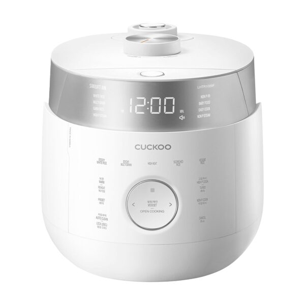 CUCKOO LHTR1009F Reiskocher mit Twin Pressure & 16 Programmen – Induktions-Druckkochgerät