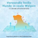 Pawtasy Kühlmatte Hunde & Katzen M (65x50 cm) – Selbstkühlend mit ungiftigem Gel – Bild 7
