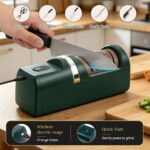 HNCY Elektrischer Messerschärfer 20W – Professionelle Zweistufenschleifung für Messer & Scheren – Bild 3