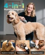 oneisall 4-in-1 Hundeschermaschine – Profi-Fellpflege für dickes Fell mit 4h Akku – Bild 3