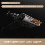 MOVA M50 Nass-Trockensauger – 22 kPa Saugkraft mit Doppel-Kantenreinigung & Haarschutz – Bild 3