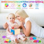 FCSONU Montessori Steckspiel ab 1 Jahr – Holzspielzeug für Feinmotorik & Entwicklung – Bild 5