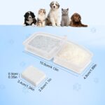 Nenozi Katzenwasserbrunnen Filter Set – 12er Pack mit Kohle- & Schaumstofffiltern – Bild 2