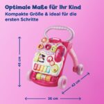 VTech Spiel- und Laufwagen – Interaktive Lauflernhilfe für Kleinkinder 12–36 Monate – Bild 2