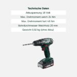 metabo BS 18 Akku-Bohrschrauber 18V mit 74-teiligem Zubehör-Set – Komplett-Werkstatt im Koffer – Bild 5