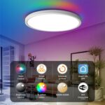 ANTENLICHT Smart LED Deckenlampe 24W Ø30cm – WiFi & Sprachsteuerung für Schlafzimmer – Bild 2