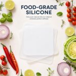 6er Set Silikon Dörrfolie mit Rand – Antihaft Backmatte für Dörrautomaten & Backofen – Bild 5