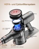 Vexilar V10PRO Akku Staubsauger Kabellos 45kPa – Ultraleicht & 6-in-1 für Tierhaare – Bild 8