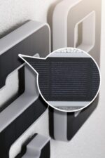 Paulmann LED Solar Hausnummer 2 – IP44 Warmweiss mit wechselbarem Akku – Bild 8