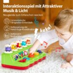 hahaland Pop-Up Spielzeug ab 1 Jahr mit Musik & Licht – Motorikspielzeug für Babys – Bild 5