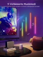 Govee LED Glide Wandleuchten RGBIC 6er-Set – Gaming & Streaming mit KI-Beleuchtung – Bild 4