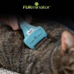 FURminator deShedding Tool Katzen Größe S – Unterfellbürste für Kurzhaar & kleine Katzen – Bild 6