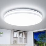 Airand LED Deckenleuchte 20W Ø26cm – 1800LM Kaltweiß IP44 Wasserfest für Bad & Küche