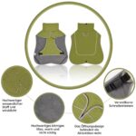 WUFANC Hunderegenmantel XL mit reflektierendem Design – wasserdichte Schutzjacke für alle Jahreszeiten – Bild 6