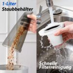 Aigostar 2-in-1 Staubsauger 600W mit HEPA Filter – Beutellos & nur 1,5 kg leicht – Bild 7