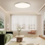 AprZLee Ø40cm LED-Deckenleuchte 38W – Dimmbar mit Fernbedienung für Wohnzimmer & Bad – Bild 9