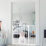 UISEBRT Treppenschutzgitter 85-95 cm – Selbstschliessendes Türgitter ohne Bohren – Bild 2