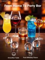 FOHERE Eiswürfelmaschine 63 mm – Premium Eiskugeln für Whiskey & Cocktails – Bild 7