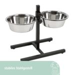 Kerbl Pet Höhenverstellbare Futterbar – Ergonomische Hundenapf-Station für alle Rassen – Bild 6