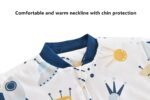 Chilsuessy Babyschlafsack 75-90 cm mit abnehmbaren Ärmeln – Bio-Baumwolle Winterschlafsack – Bild 5