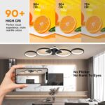 Liyabber 94cm LED Deckenleuchte Dimmbar – 54W Wohnzimmerlampe mit App-Steuerung & Memory Funktion – Bild 8