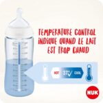 NUK First Choice+ Babyflasche 360 ml – Kiefer- & zahngerecht für 6-18 Monate – Bild 2