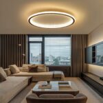 Mikeru 40cm LED Deckenleuchte Rund 3000K – Warmweiss Flush Mount für alle Räume