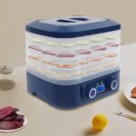Lightakai Dörrautomat mit 5 Tabletts – Lebensmitteltrockner mit Temperaturregler & Timer – Bild 5