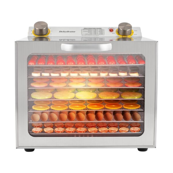 KAPIPALA Lebensmittel-Dehydrator mit Edelstahl – Profi-Trocknungsmaschine für Obst & Gemüse