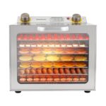 DeeDuud Dörrautomat 400W Edelstahl – Temperaturregler 30-90°C & 0-12h Timer für Obst, Gemüse & Fleisch – Bild 9