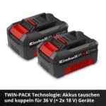 Einhell PXC 18 V Starter Kit 4,0 Ah – Akku & Ladegerät für Power X-Change Systeme – Bild 10