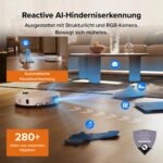 roborock Qrevo Edge 2 Saugroboter mit Wischfunktion – 25.000 Pa & 80 °C Heisswasch-Station – Bild 8