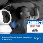 Tapo C200 360° WLAN-Überwachungskamera – 1080P Innenbereich mit Nachtsicht & Zwei-Wege-Audio – Bild 3