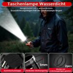 Shadowhawk S1479 LED-Taschenlampe 500000 Lumen – 1000m Reichweite & 24h Laufzeit – Bild 8