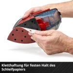 Einhell Akku-Multischleifer TE-OS 18/150 Li-Solo – 18V Schleifmaschine Power X-Change – Bild 9