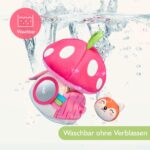 hahaland Pilzhaus Tierhaus mit 6 Tieren – Sensorisches Lernspielzeug für Babys 6–36 Monate – Bild 7