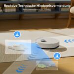 roborock Q10 S5+ Saugroboter mit Wischfunktion – 10.000 Pa HyperForce für Tierhaare & Teppiche – Bild 7