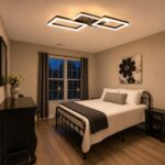 ZMH LED Deckenleuchte 54cm dimmbar 48W – Moderne Wohnzimmerlampe mit Fernbedienung – Bild 2