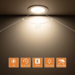 10er Set 5W LED Einbaustrahler 230V – Neutralweiß 4000K Deckenspots für Bad & Wohnraum – Bild 3