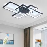 Qiaomao 65W LED Deckenleuchte 80cm Dimmbar – Farbwechsel 3000K-6000K mit Fernbedienung – Bild 2