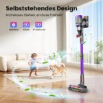 Circlio Akku Staubsauger 600W 58000Pa – Kabellos mit Smart Display & Ladestation – Bild 7